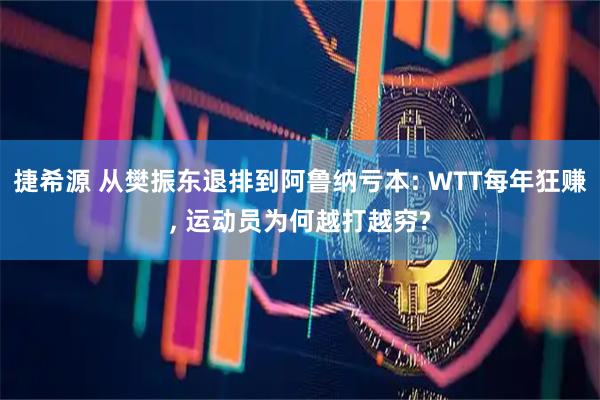 捷希源 从樊振东退排到阿鲁纳亏本: WTT每年狂赚, 运动员为何越打越穷?